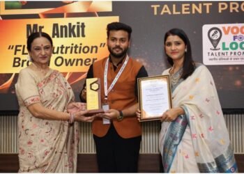 Ankit Singh Honored With Iconic Achievers Award for Delivering India’s Best Quality Wellness Products