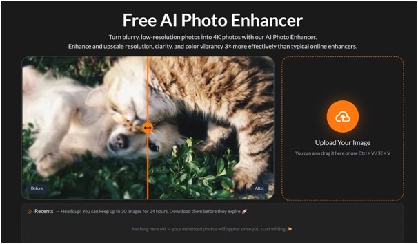 Rescue Your Worst Photos Instantly with AI Technology 1 Free AI Photo Enhancer