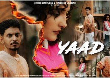 Music Limitless Latest Release Heartfelt Punjabi Sad Song “Yaad” by Sukhbir Gill & Shiva Choudhary