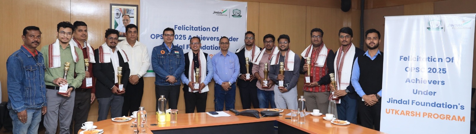 CSR: Jindal Foundation Honours 13 UTKARSH OPSC 2025 Achievers