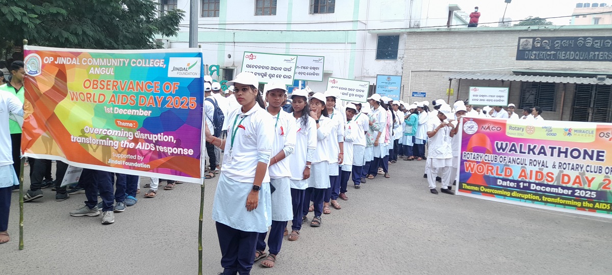 CSR: Jindal Foundation Marks World AIDS Day 2025 with Awareness Drives 1 CSR: Jindal Foundation Marks World AIDS Day 2025 with Awareness Drives