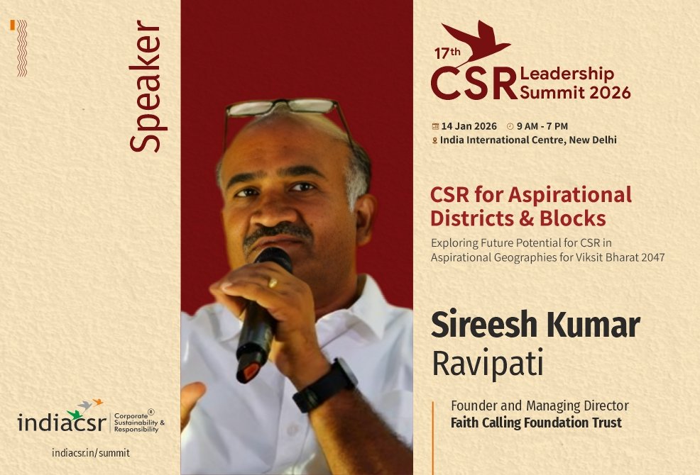 Sireesh Kumar Ravipati- India CSR