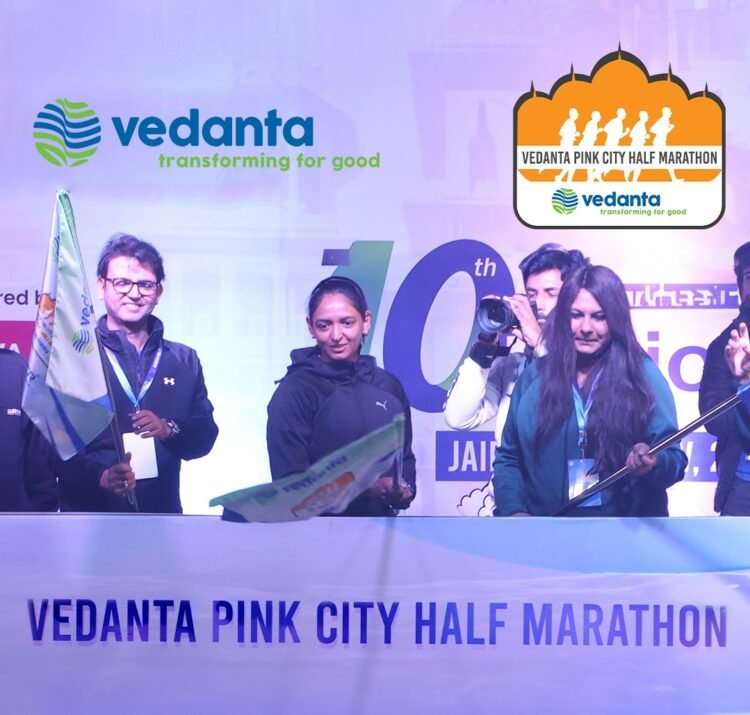 Vedanta Pink City Half Marathon Attracts 15,000 Participants for Zero Hunger