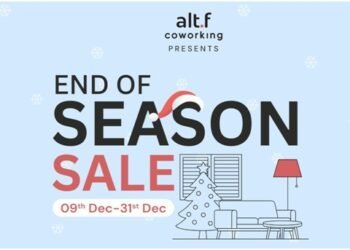 alt.f coworking Announces The Biggest End Of Season Sale 2025 Across Gurgaon, Noida And Virtual Office Space Plans