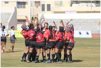 Gujarat Lions Women’s Rugby Team Wins Silver Medal at Khelo India ASMITA Women’s West Zone National Tournament 6 India CSR