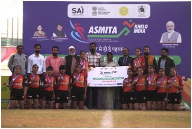 Gujarat Lions Women’s Rugby Team Wins Silver Medal at Khelo India ASMITA Women’s West Zone National Tournament 1 India CSR
