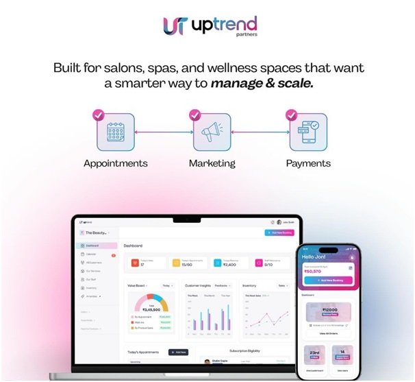 'Uptrend' Brings You a Trusted Beauty, Grooming & Wellness Booking Platform - 'Keep Glowing, Keep Growing' 2 India CSR