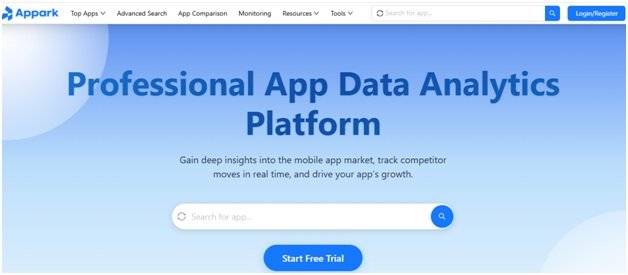 Appark.ai: A Powerful App Analytics Tool for Smarter Mobile Growth 1 Appark