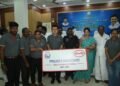 BYD senior officials’ handover the CSR project to Tmt. Kalaiselvi Mohan, I.A.S - District Collector and District Magistrate of Kancheepuram