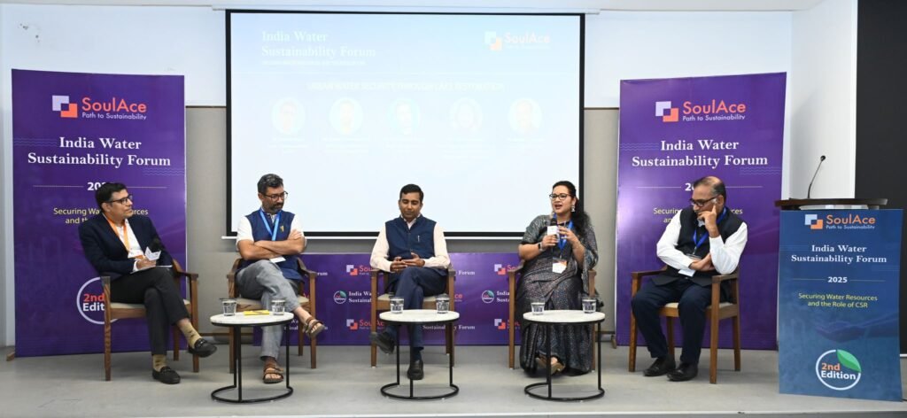 SoulAce Brings CSR Leaders Together on Water Security at India Water Sustainability Forum (IWSF)