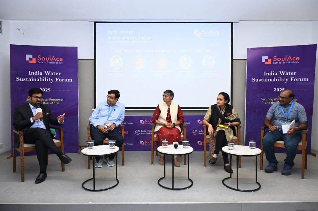 SoulAce Brings CSR Leaders Together on Water Security at India Water Sustainability Forum (IWSF)