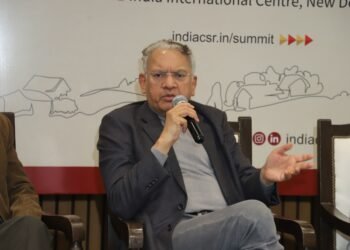Satish Jha at India CSR Summit in New Delhi