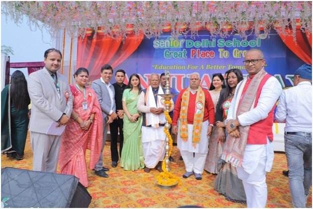 Senior Delhi School Annual Function Celebrated with Grandeur