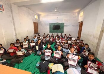 Girnar Foundation continued its quarterly commitment towards strengthening access to education and health.