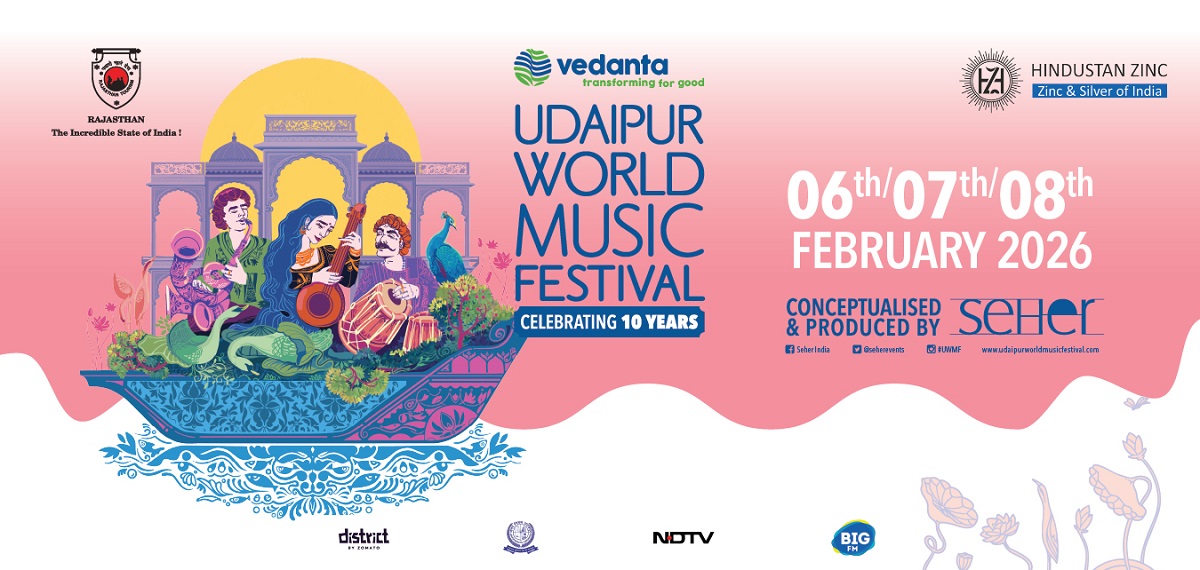 Hindustan Zinc Celebrates 10 Years of Vedanta Udaipur World Music Festival