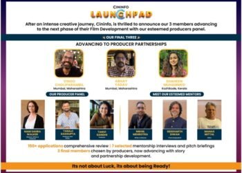 Cininfo Launchpad 2025 Announces Winners of its Screenwriter and Film Mentorship Lab in India​