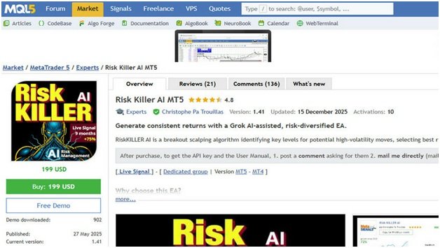 Risk Killer AI MT5