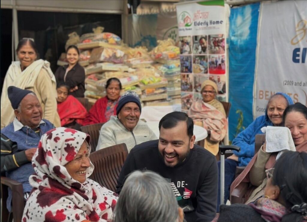 Alakh Pandey Supports Aangan Elderly Home with Rs 21 Lakh Care Fund 4 India CSR