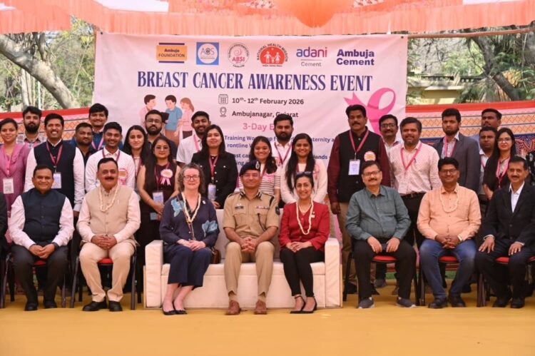 CSR: Ambuja Cements Supports Breast Cancer Awareness in Gujarat 1 India CSR
