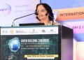 Bharat Forge Showcases a Decade of CSR-Led Village Transformation at Green Building Congress 2025 1 Dr. Leena Deshpande, Head CSR at Green Building Congress 2025