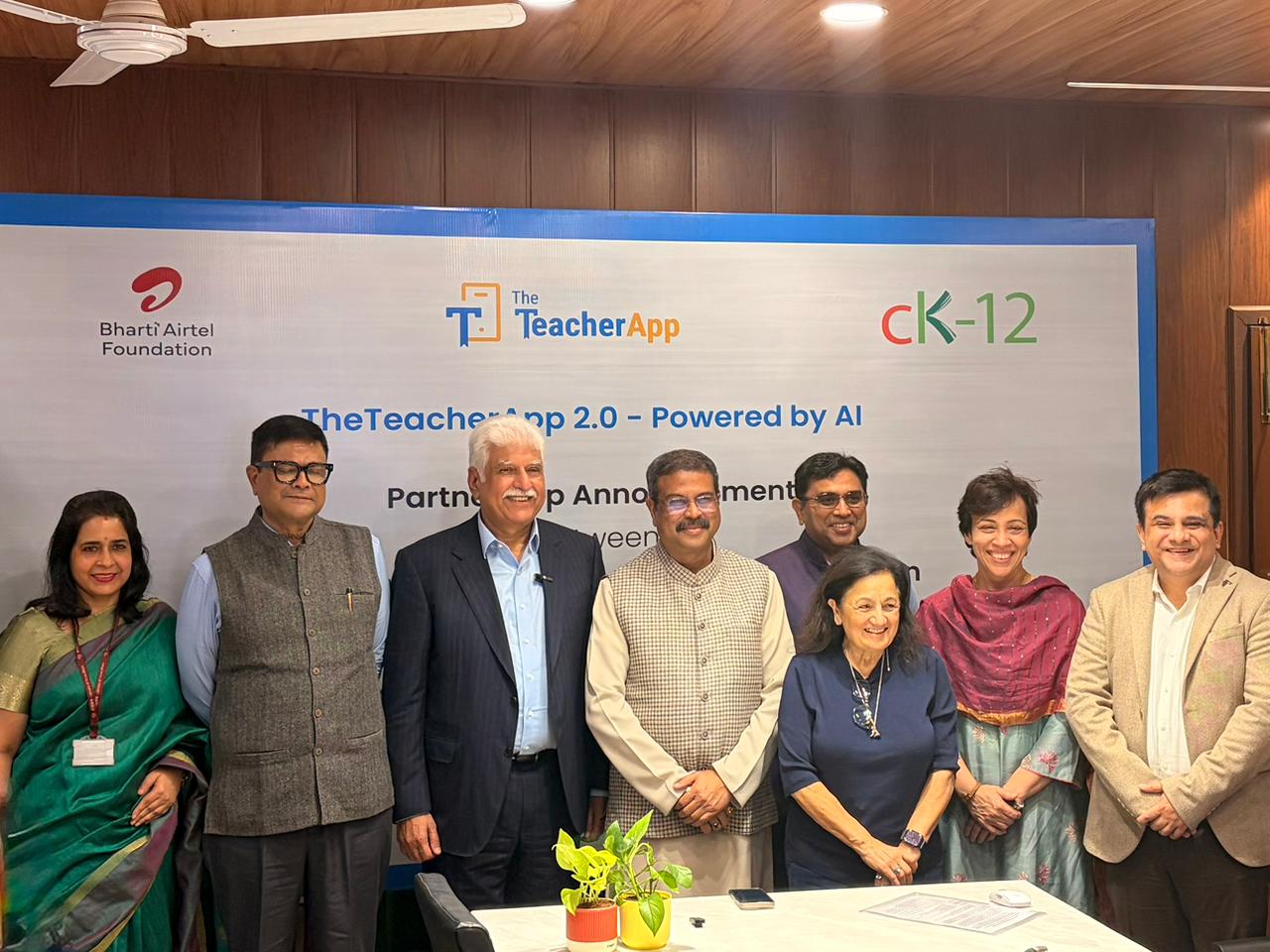 CSR: Bharti Airtel Foundation, CK-12 Integrate AI Tools for 2 Lakh Teachers 1 India CSR