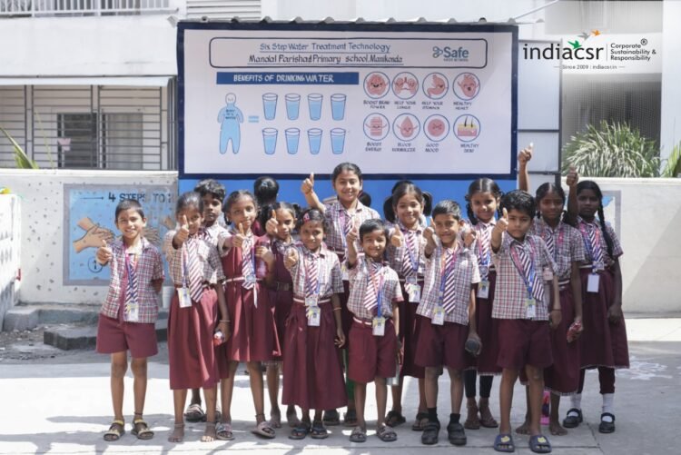 DuPont CSR Helps Commission Water Treatment Plant to Ensure Clean Drinking Water in a School 1 CSR of DuPont