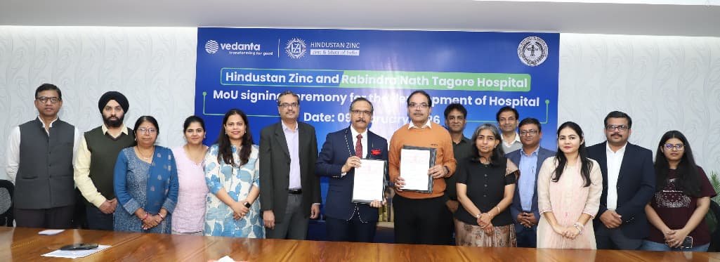 जिंक सिटी उदयपुर के आरएनटी हॉस्पिटल का कायाकल्प करेगा हिन्दुस्तान जिंक