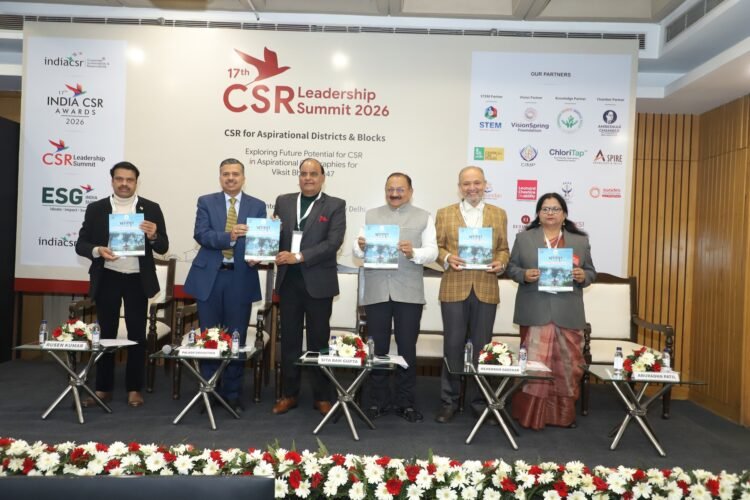 Rusen Kumar at India CSR Summit 2026 Advancing Aspirational Districts and Aspirational Blocks for Viksit Bharat