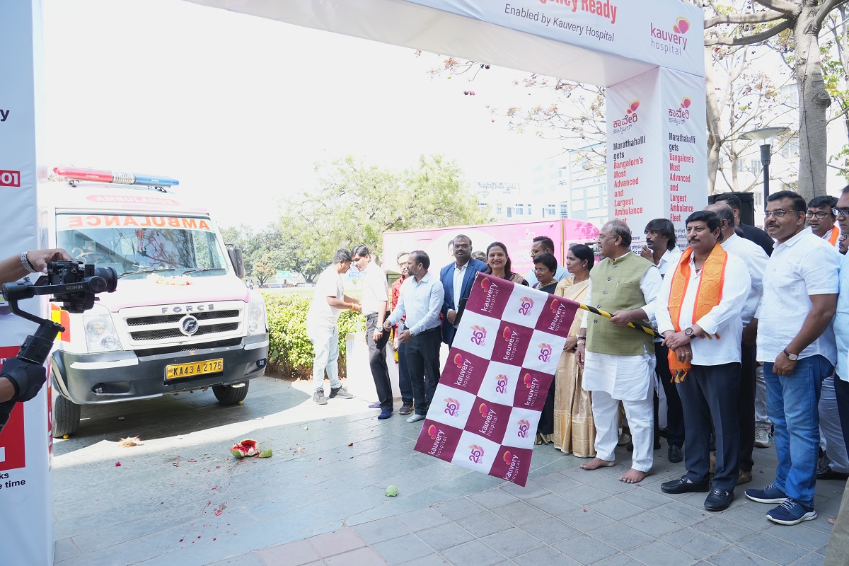 CSR: Kauvery Hospital Deploys 5 ACLS Ambulances, Sets 3-Min Emergency Response 1 India CSR