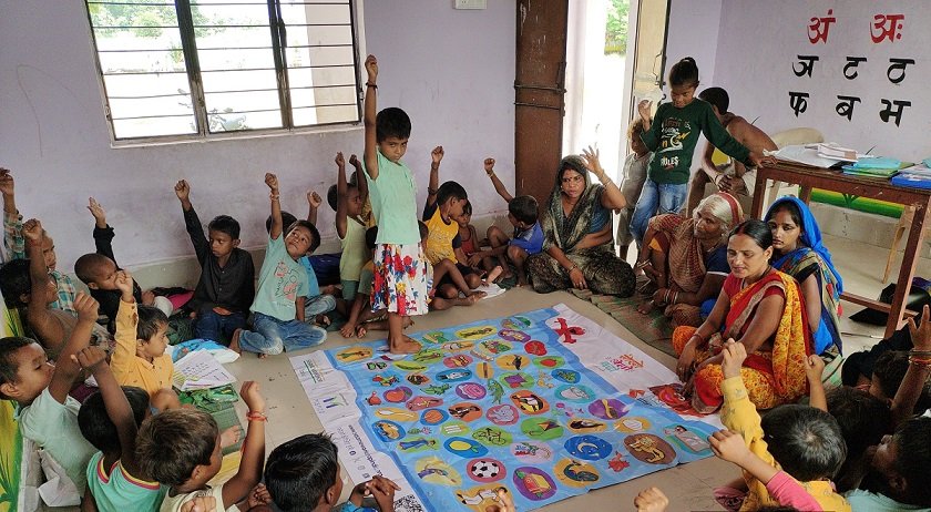 CSR: Nihar Shanti Pathshala Strengthens 100 Anganwadis in Bahraich 2 India CSR