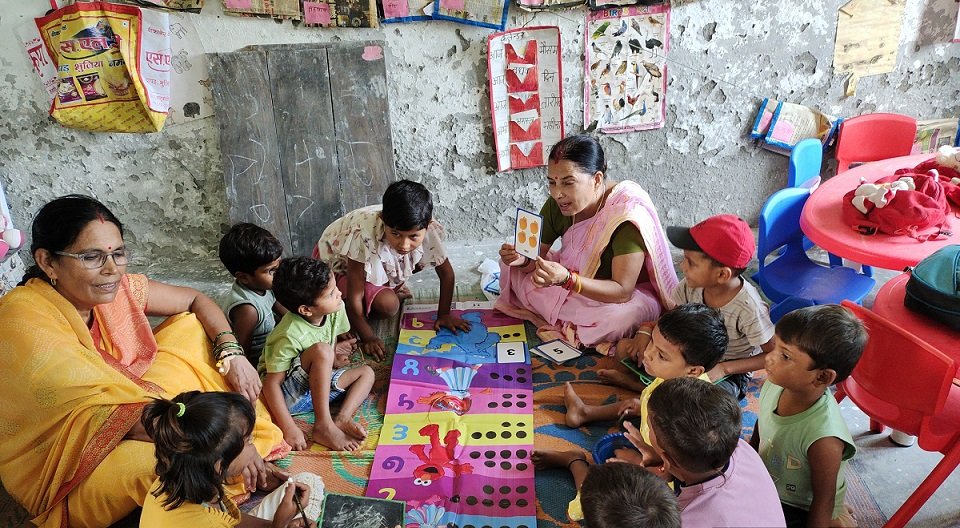 CSR: Nihar Shanti Pathshala Strengthens 100 Anganwadis in Bahraich 4 India CSR