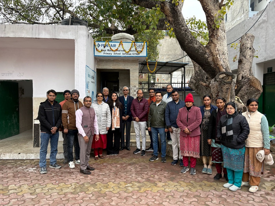 CSR: Pentair Foundation, Safe Water Network Install Water ATMs in Noida