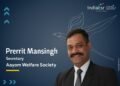 Prerrit Mansingh, Secretary, Aayom Welfare Society