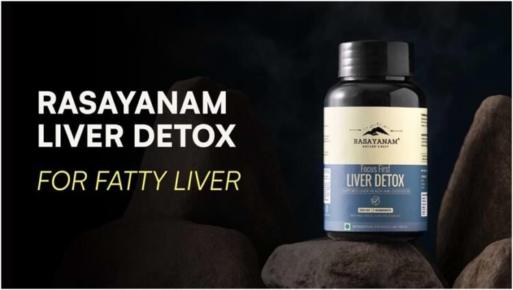 Rasayanam Liver Detox for Fatty Liver Addresses a Silent Lifestyle Condition 1 Formulated with Milk Thistle (80% Silymarin), NAC, and 9 synergistic ingredients to support fatty liver grade 1 naturally.