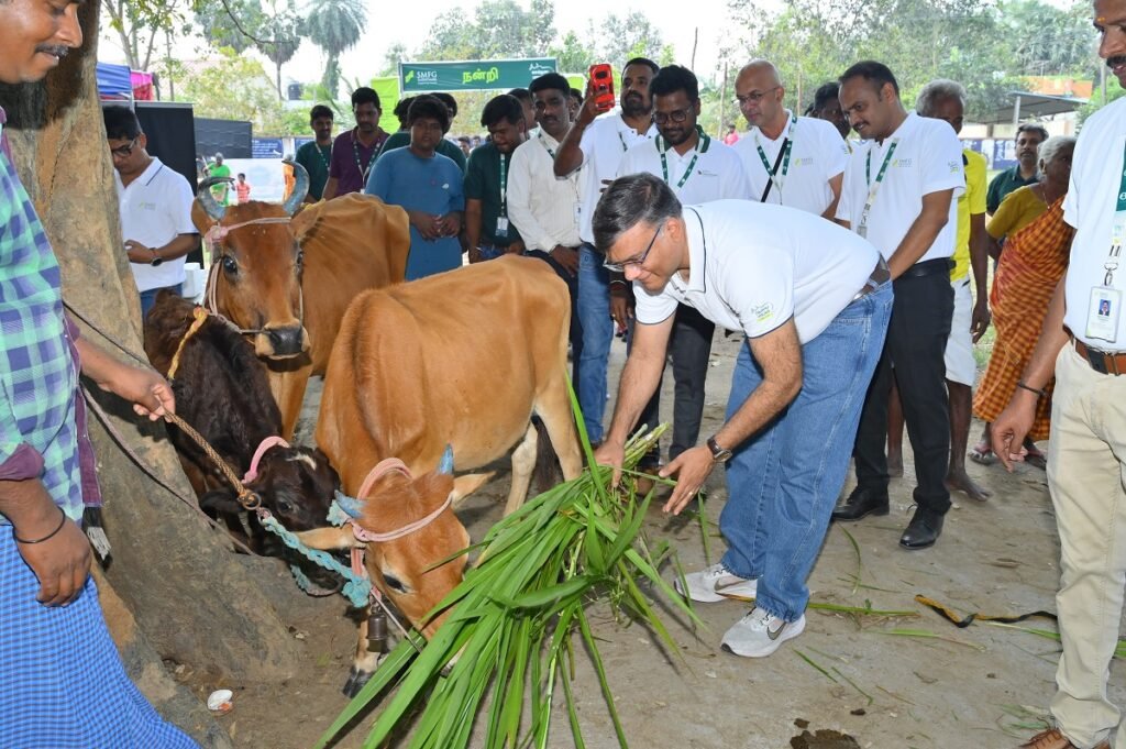 CSR: SMFG India Credit Impacts 1.55 Lakh Lives on Pashu Vikas Day