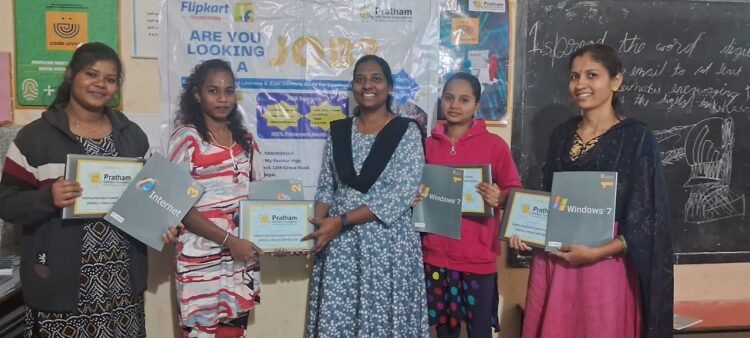 CSR: Flipkart Foundation, Pratham Expand Digital Employability for Youth 1 Representatives from Flipkart Foundation and Pratham InfoTech Foundation felicitate young participants during the Digital Employability Programme in Bengaluru.