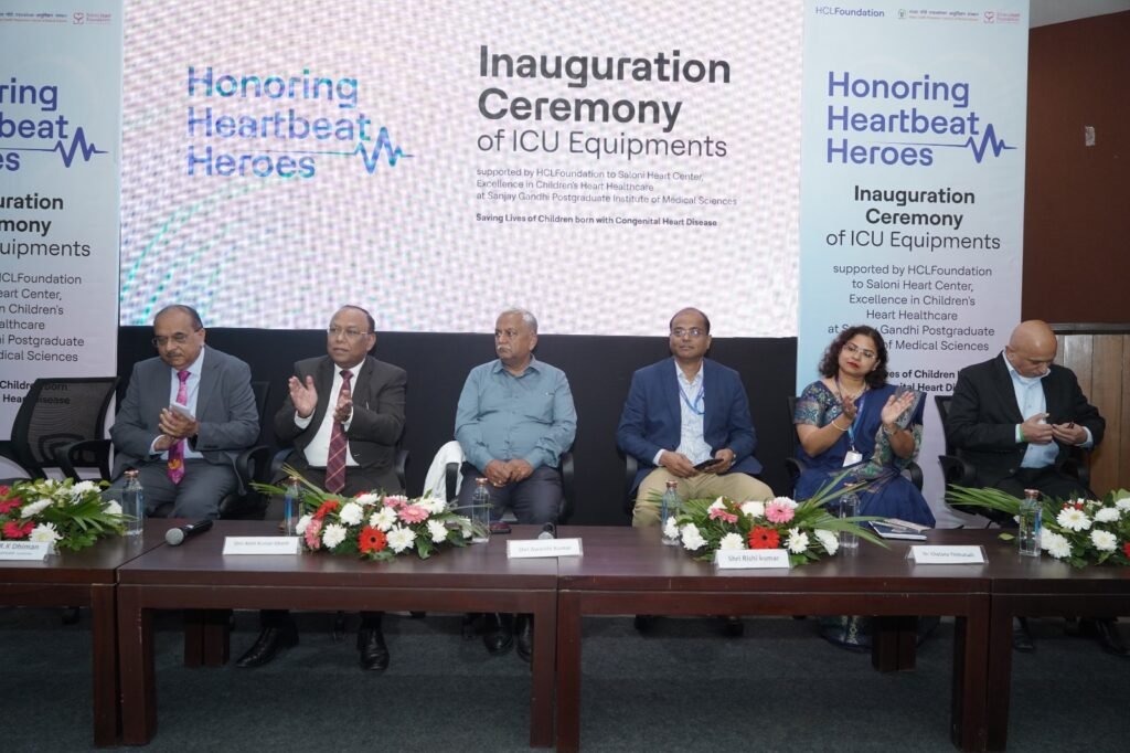  HCLFoundation Provides ICU Equipment to SGPGIMS Lucknow