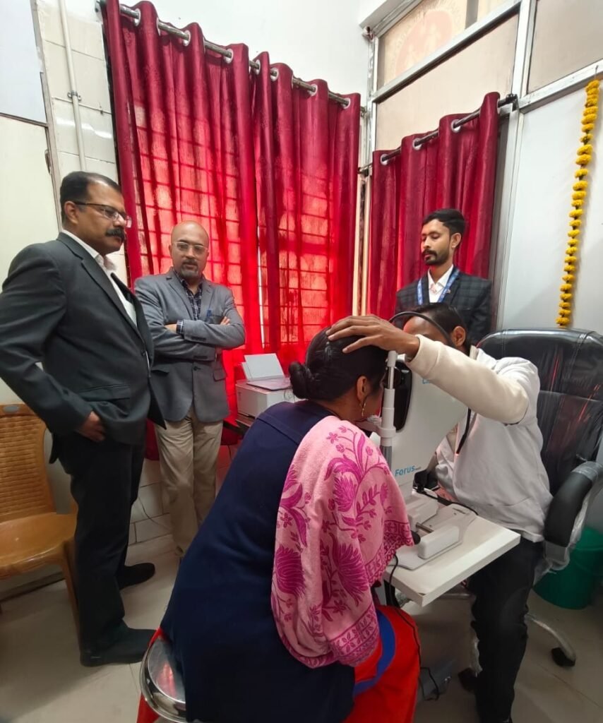 CSR: Sightsavers India, Roche Open Diabetic Retinopathy Clinic in Bhopal 3 India CSR