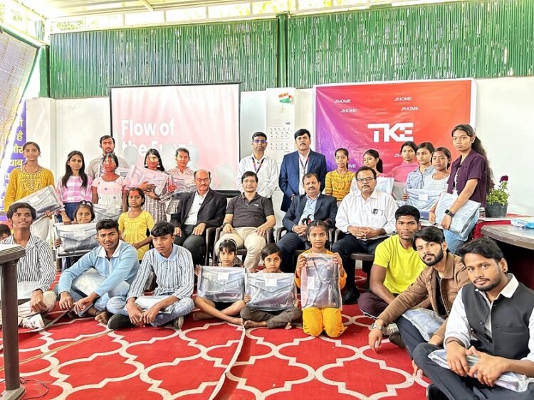CSR: TK Elevator Empowers Children with Education and Mentorship in India