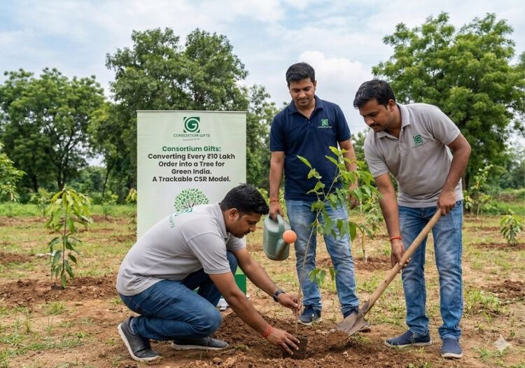 CSR: Consortium Gifts Converts Rs 10 Lakh Orders into Trees