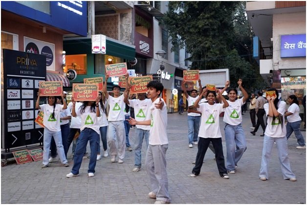 NSDL Unveils Another Creative Push for SEBI Check Awareness with Delhi Flash Mob