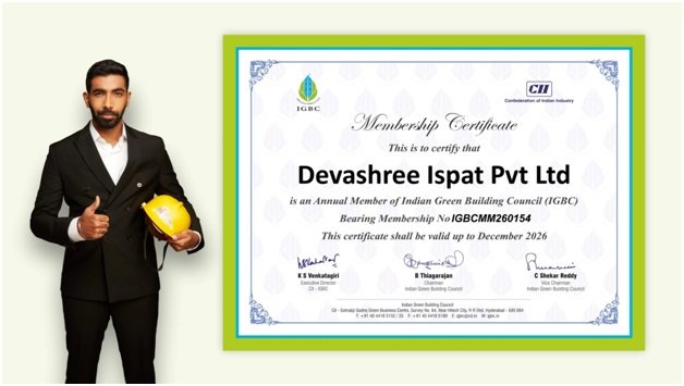 Shree TMT Joins Indian Green Building Council (IGBC), Reinforcing Its Commitment to Green Steel and Sustainable Construction 1 India CSR