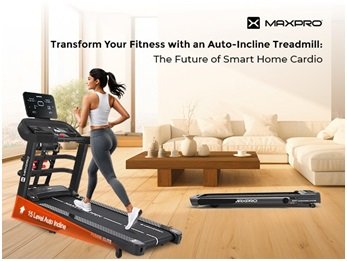 Transform Your Fitness with an Auto-Incline Treadmill: The Future of Smart Home Cardio 1 India CSR