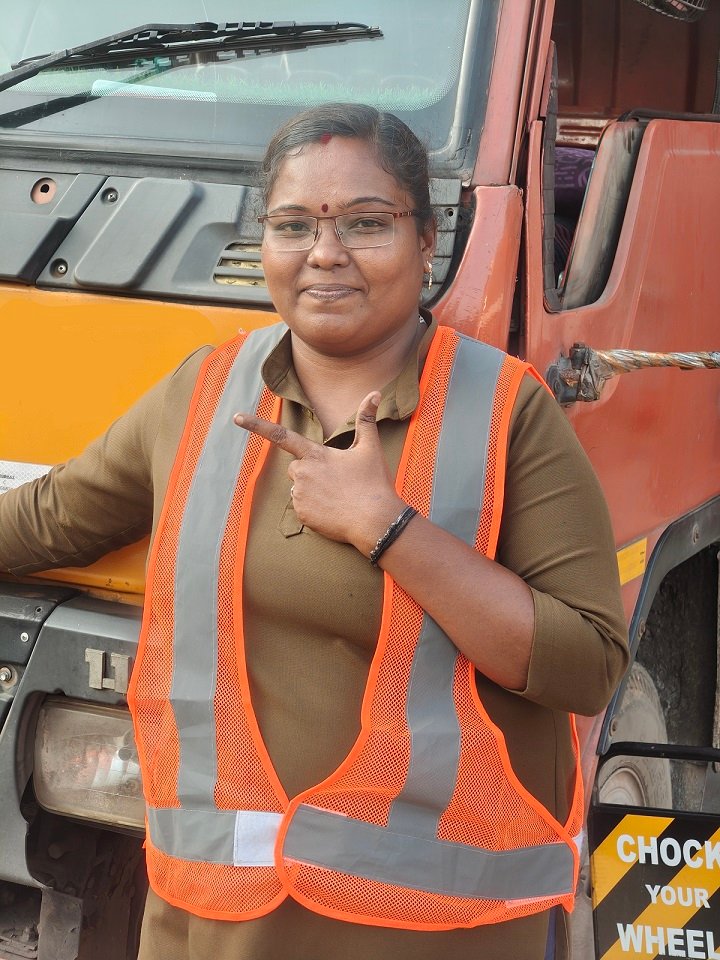 Bhuvaneshwari devi, trucking partner with Amazon