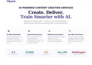 Flipick Launches AI-Powered Training Content Creation Services for Any LMS