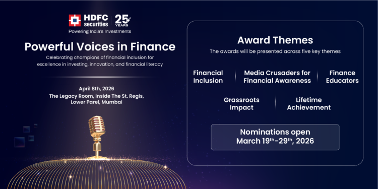 HDFC Securities - Powerful Voices in Finance Awards 2026