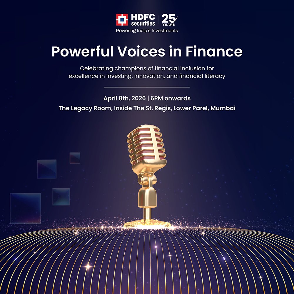 HDFC Securities - Powerful Voices in Finance Awards 2026