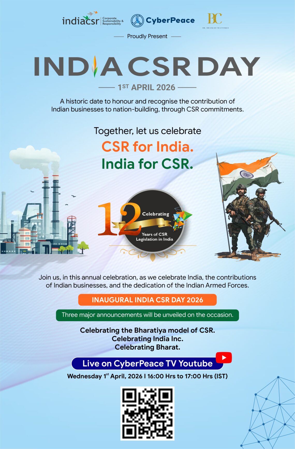 India to Observe India CSR Day on April 1; Marking 12 Years of CSR ...