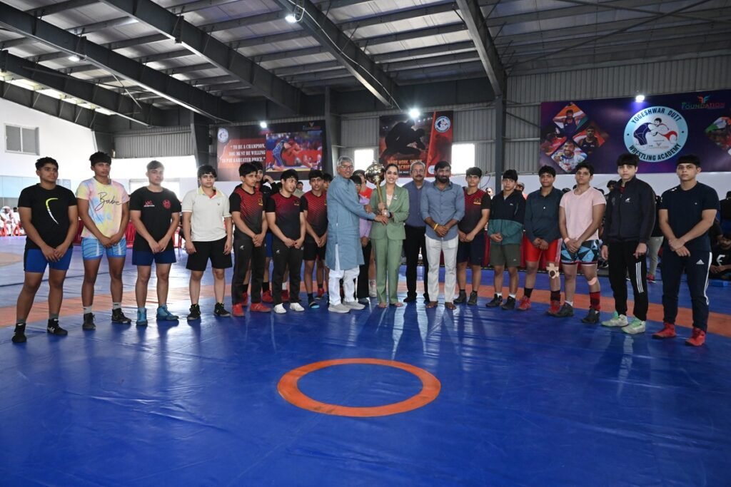 M3M फाउंडेशन ने कराया गोल्ड कप – अंडर-20 राष्ट्रीय कुश्ती महासंग्राम 2 India CSR