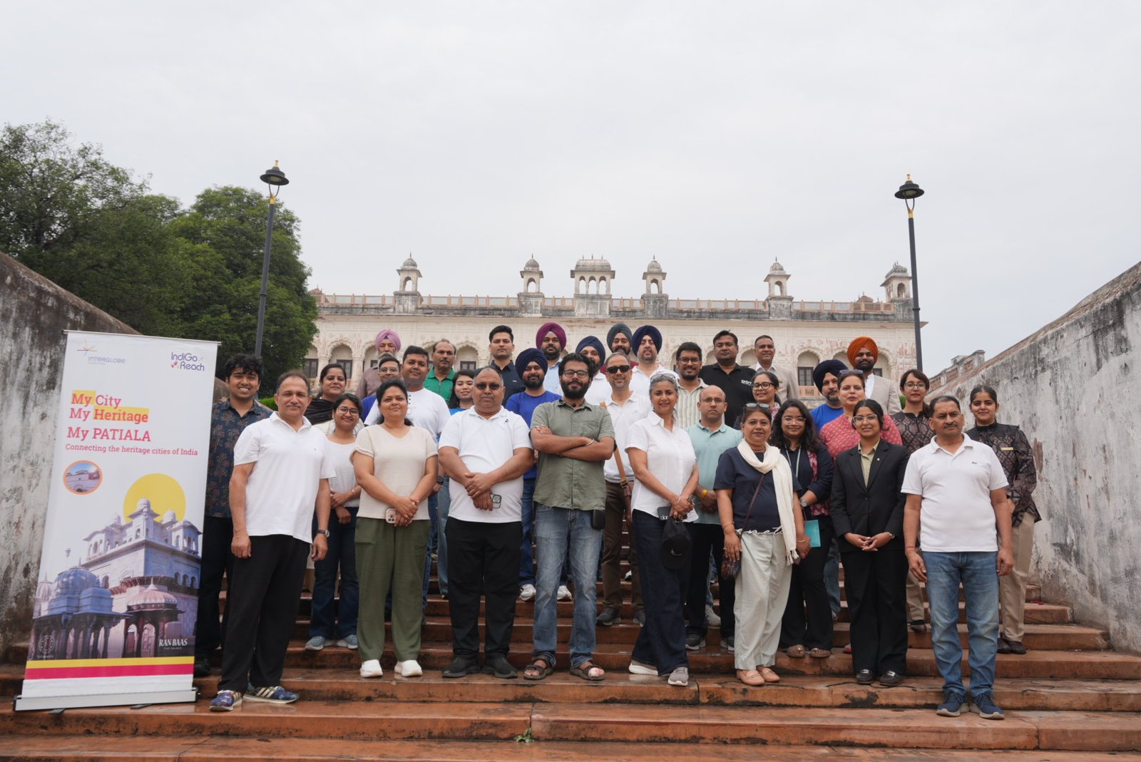 CSR: Patiala’s Historic Soul Takes Centre Stage in InterGlobe Foundation-IndiGoReach Heritage Walk